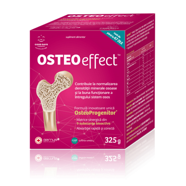 OSTEOeffect Good Days Therapy – 325 g driedfruits.ro/ Capsule si comprimate
